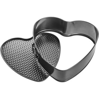 Форма для выпечки разъем.антиприг.покрытие Сердцеd27x8см 31581